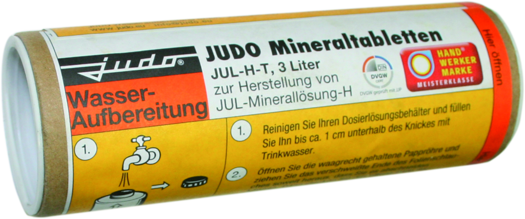 JUDO JUL-Mineraltabletten 3 Liter JUL-H-T 8600019 