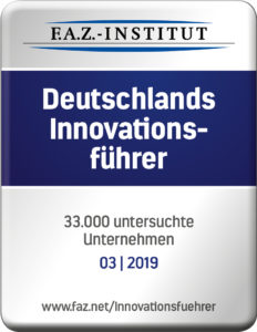 Germany's innovation leader certificate