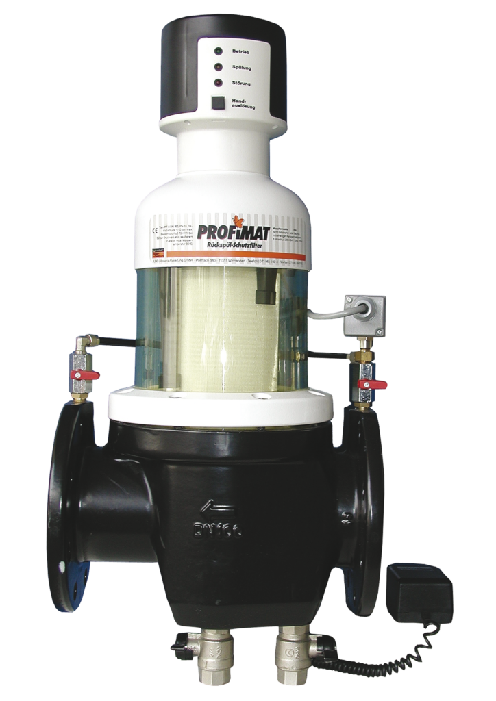 JUDO PROFIMAT-ATP DN 65 - 100 Automatic backwash protective filter (time and differential pressure controlled)
